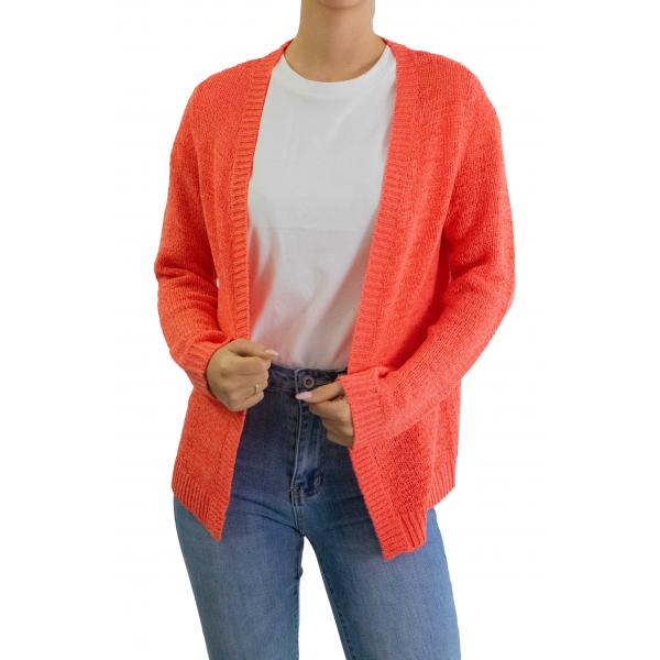 Cardigan aperto tinta unita Only